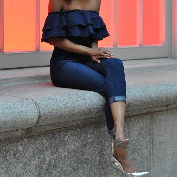 Jean jumpsuit - Picture 2 of 3